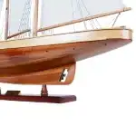 Y004 Atlantic Yacht Sailboat Model Schooner 